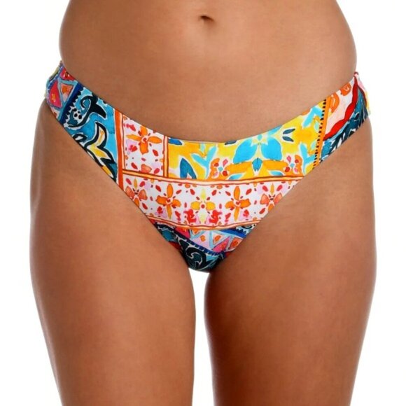 La Blanca 'Soleil' Scoop-Front Hipster Bikini Swimsuit Bottom, Multicolor - Picture 1 of 2